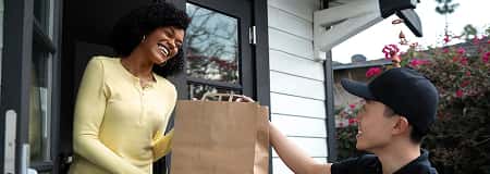 deliver to your door or workplace